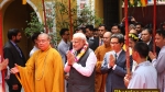 Thủ tướng Ấn Độ thăm, lễ Phật chùa Quán Sứ