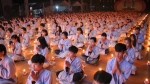 Thái Bình: Đêm hoa đăng vía Phật A Di Đà tại chùa Từ Xuyên