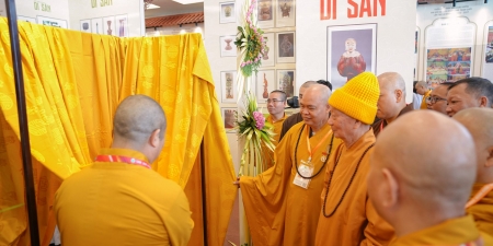 Ban Văn hóa Trung ương GHPGVN khai mạc Triển lãm “Phật Giáo Việt Nam – Dấu Ấn Tinh Hoa” tại Cung văn hóa hữu nghị Việt – Xô
