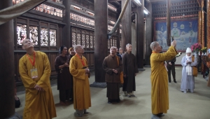 Ngày thứ năm 21.12.2022, đoàn khảo sát kiến trúc Phật giáo:  LÀM VIỆC TẠI THÁI BÌNH VÀ NAM ĐỊNH