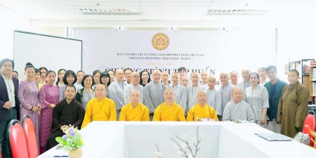 Ban Văn hóa trung ương Giáo hội Phật giáo Việt Nam tổ chức buổi tập huấn đề án “Pháp phục Phật giáo Việt Nam thống nhất trong đa dạng”