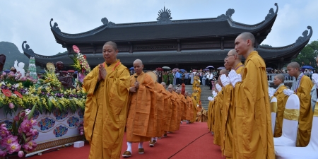 Nghi lễ Tắm Phật Kính Mừng Đại Lễ Vesak 2019, Tam chúc, Hà nam
