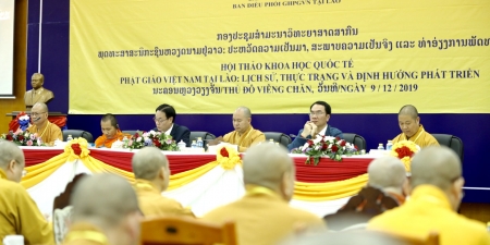  Lào: Khai mạc Hội thảo quốc tế “Phật giáo Việt Nam tại Lào”