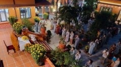 TP.HCM: Trang nghiêm lễ cầu an đầu năm 2023 tại chùa An Hòa