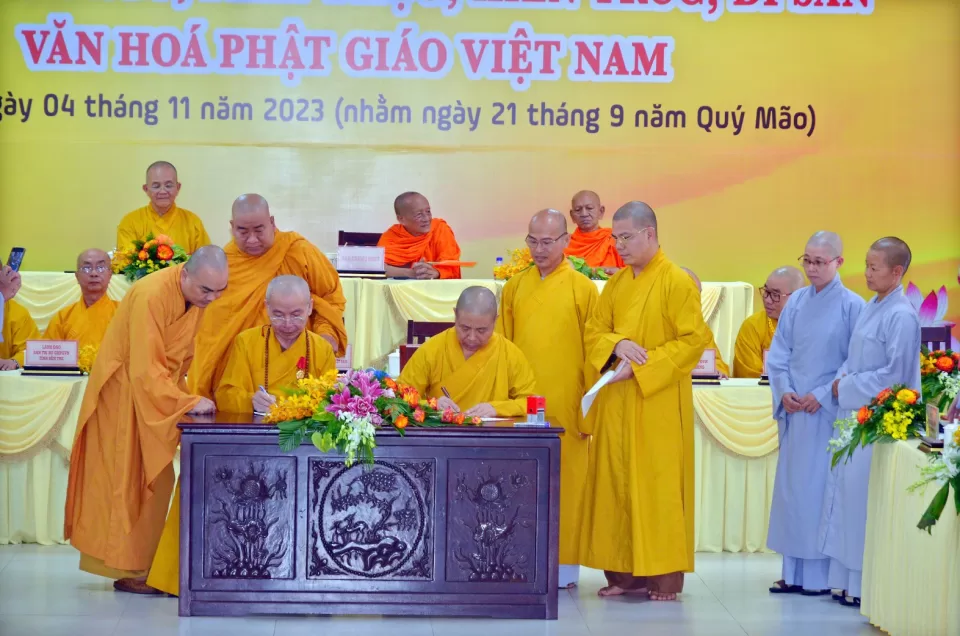 Ban Văn hóa Trung ương ký kết hợp với BTS Phật giáo 10 tỉnh thành Tây Nam Bộ