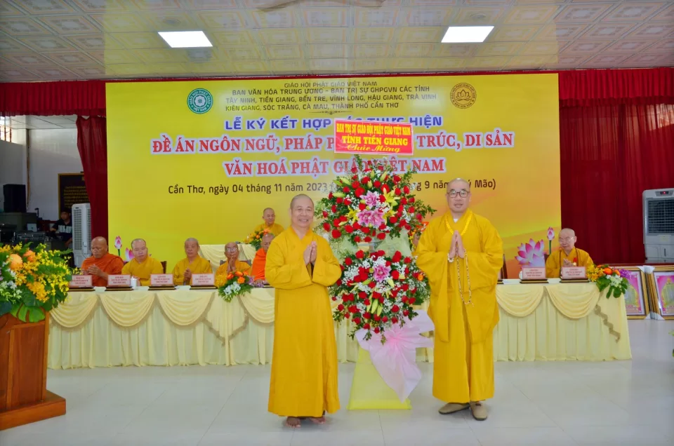 Ban Văn hóa Trung ương ký kết hợp với BTS Phật giáo 10 tỉnh thành Tây Nam Bộ