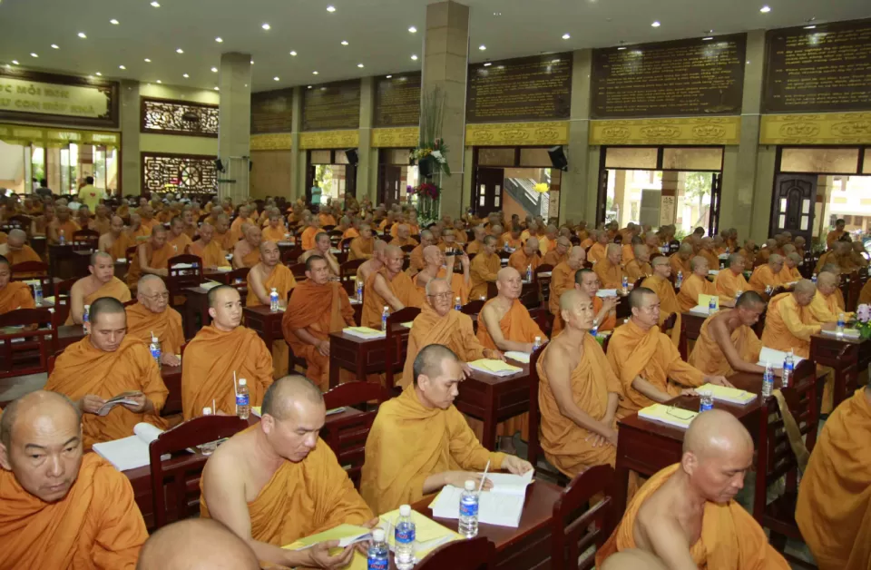 Chư Tôn đức Hệ phái tham dự buổi họp mặt