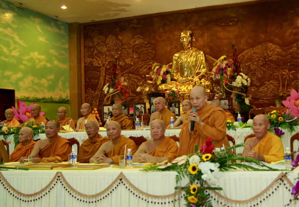 TT. Minh Thành, Chủ nhiệm Quỹ Pháp học Khất sĩ tri ân sự đóng góp Quỹ Pháp học Khất sĩ của Hệ phái
