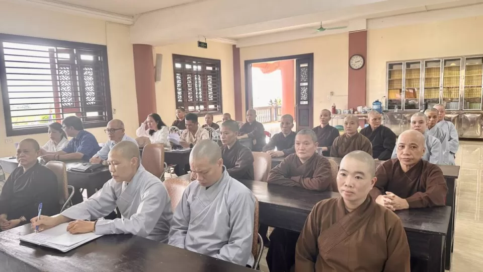 Họp triển khai kế hoạch tổ chức sự kiện văn hóa Phật giáo “Thắp Sáng Tri ân Mùa Vu Lan 2023”
