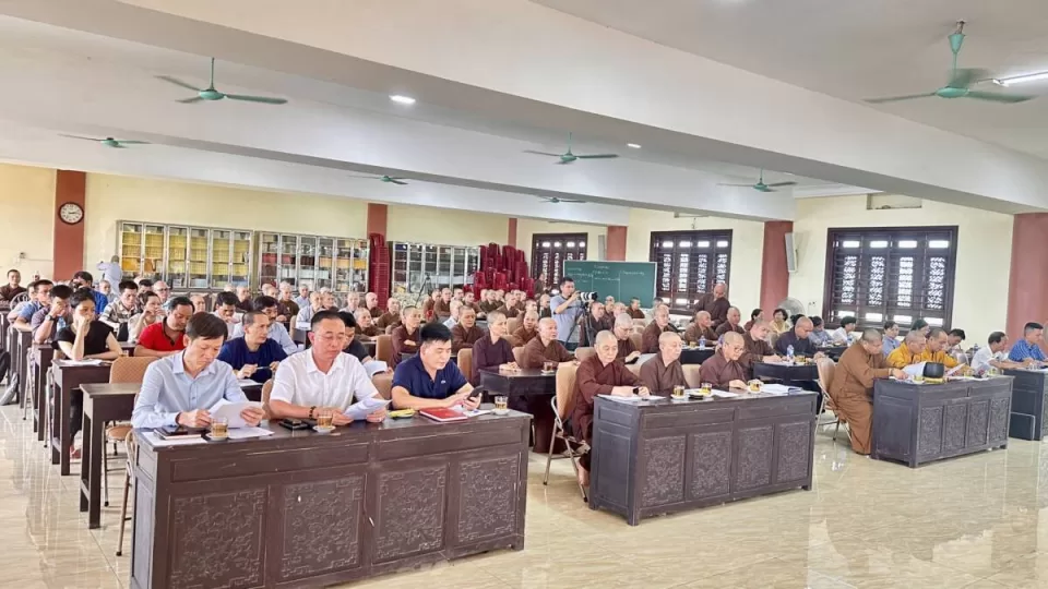Họp triển khai kế hoạch tổ chức sự kiện văn hóa Phật giáo “Thắp Sáng Tri ân Mùa Vu Lan 2023”