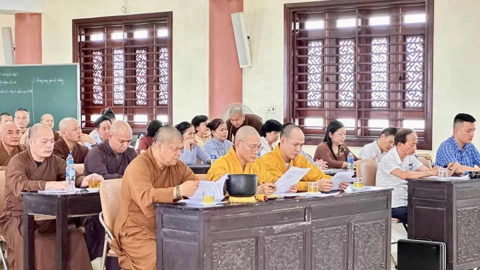 Họp triển khai kế hoạch tổ chức sự kiện văn hóa Phật giáo “Thắp Sáng Tri ân Mùa Vu Lan 2023”