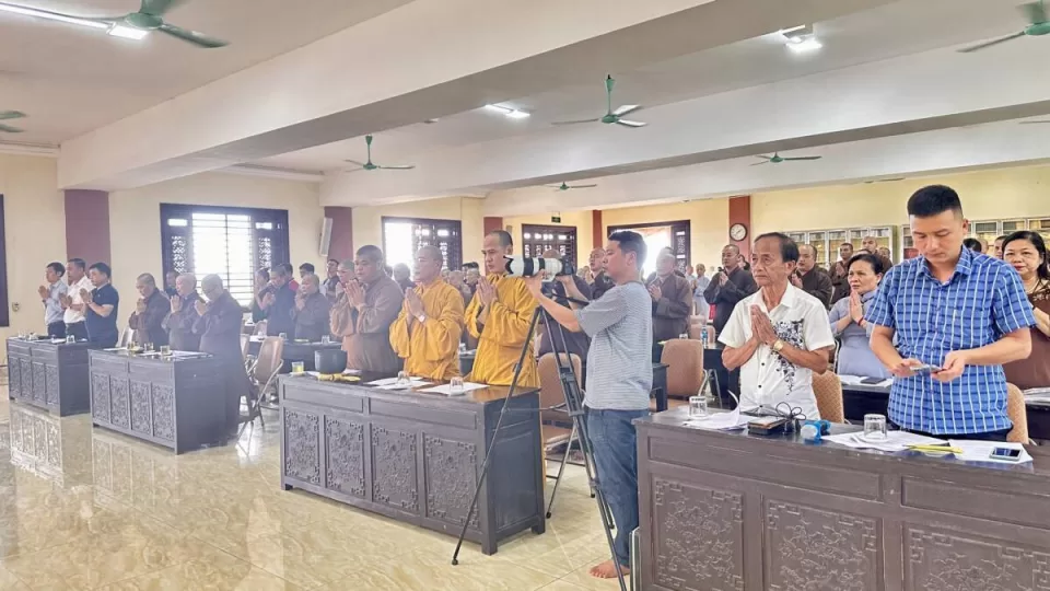 Họp triển khai kế hoạch tổ chức sự kiện văn hóa Phật giáo “Thắp Sáng Tri ân Mùa Vu Lan 2023”