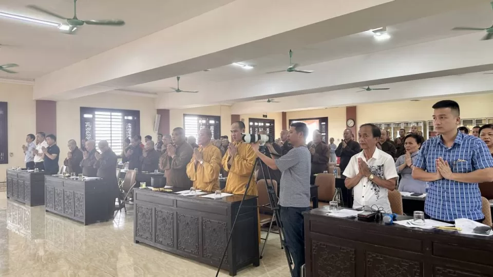 Họp triển khai kế hoạch tổ chức sự kiện văn hóa Phật giáo “Thắp Sáng Tri ân Mùa Vu Lan 2023”