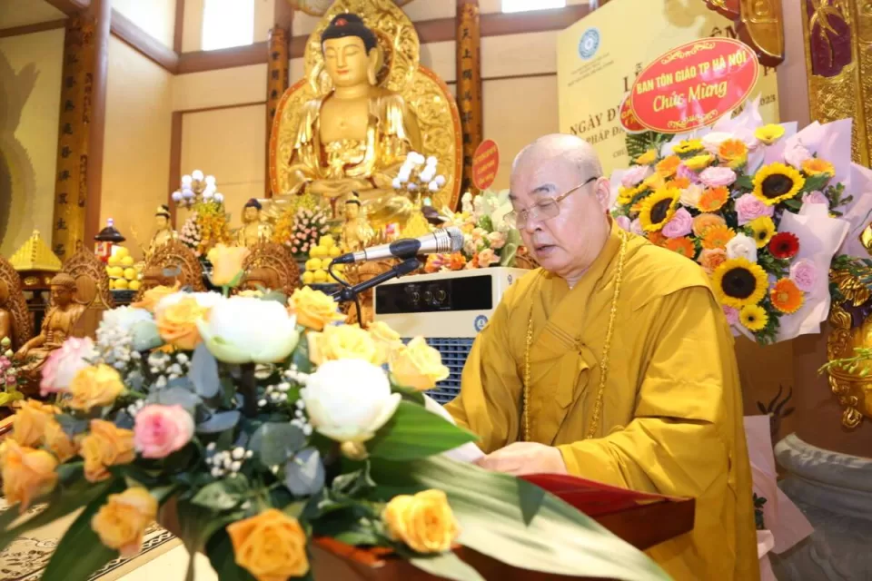 Lễ kỷ niệm ngày Đức Phật thuyết giảng bài pháp đầu tiên: Kinh Chuyển Pháp luân