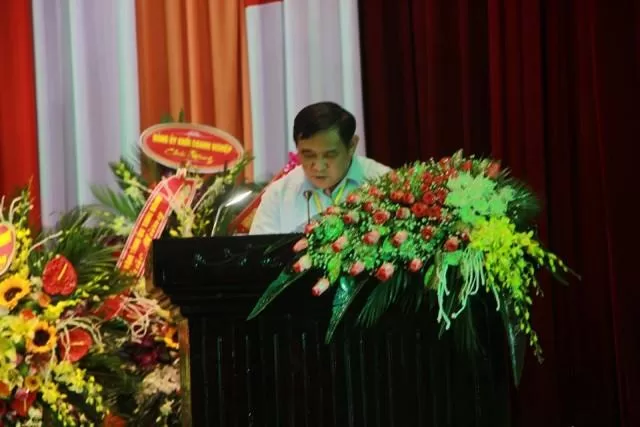 Ông Phạm Văn Xuyên, Phó Chủ tịch UBND tỉnh phát biểu