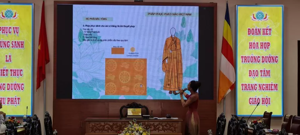 TT. Huế: Ban Văn hoá TƯ triển khai trao đổi tập huấn Pháp phục, kiến trúc, Di sản Phật giáo các tỉnh thành khu vực Trung bộ