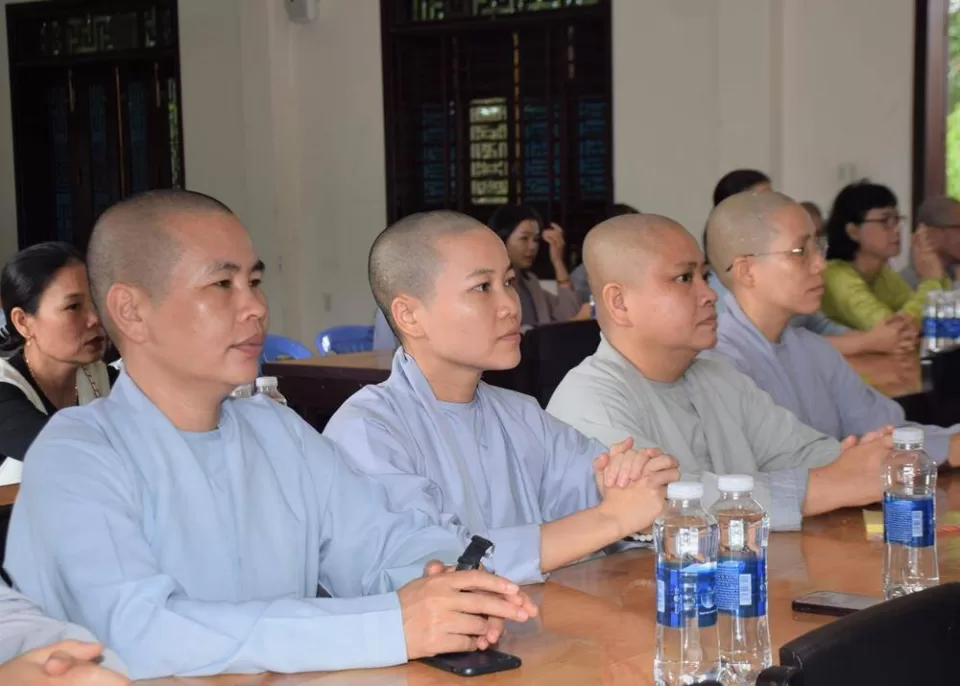TT. Huế: Ban Văn hoá TƯ triển khai trao đổi tập huấn Pháp phục, kiến trúc, Di sản Phật giáo các tỉnh thành khu vực Trung bộ