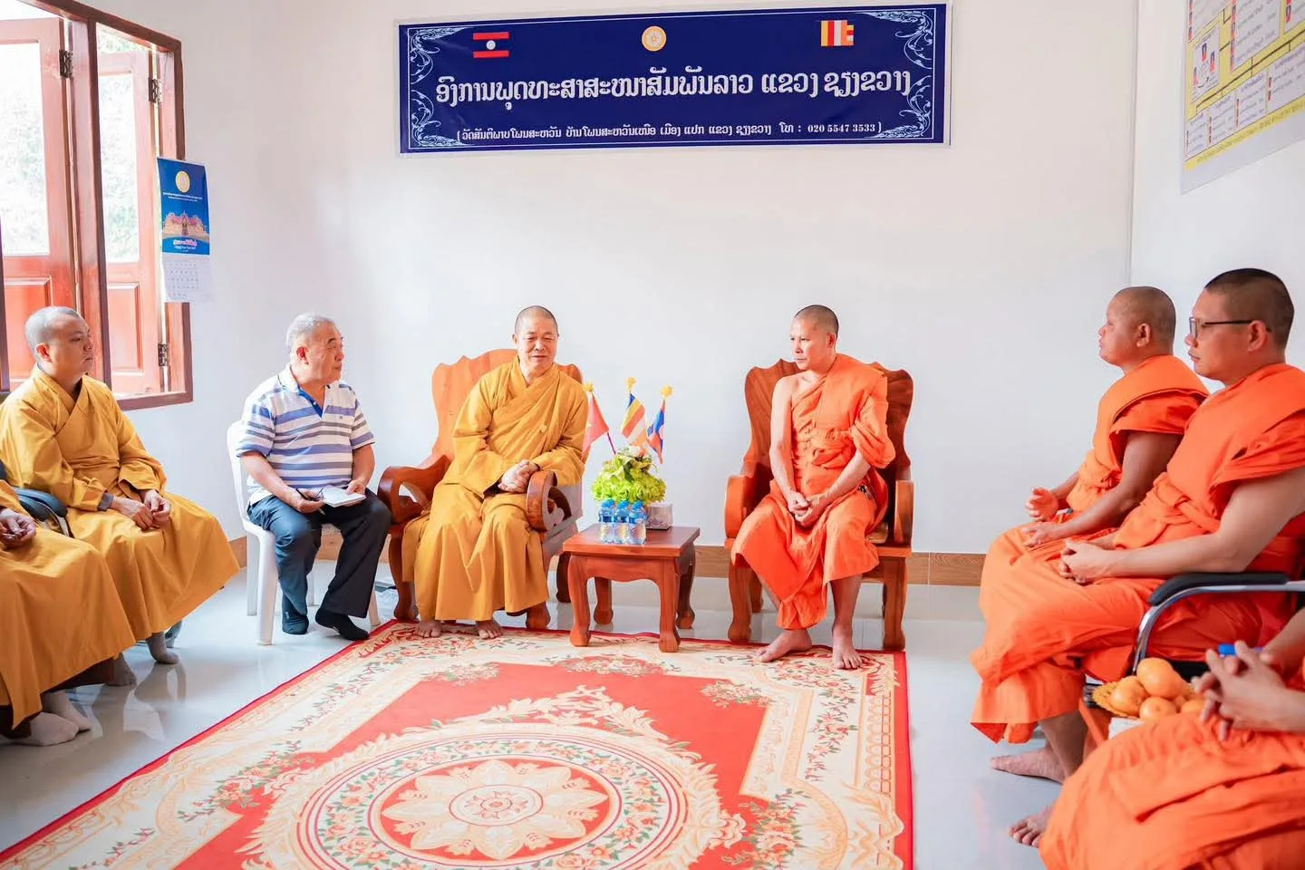 Trang nghiêm Lễ hội Đại đoàn kết tri ân tưởng niệm các Anh hùng Liệt sĩ Lào – Việt Nam tại Chùa Hữu Nghị, tỉnh Xiêng Khoảng (Lào)